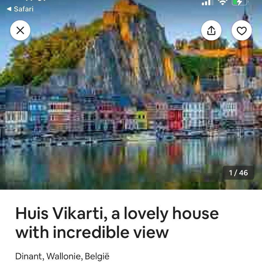 Vikarti Stay, A Lovely House With Incredible View Dinant Eksteriør bilde
